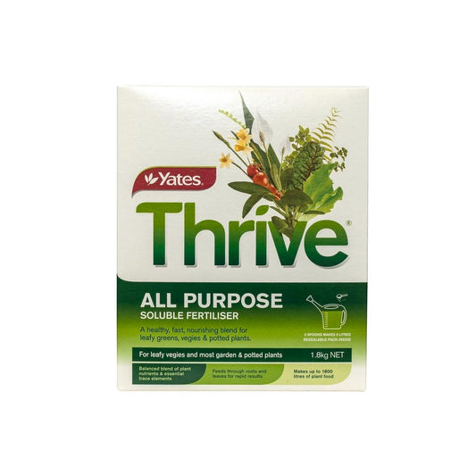 Yates Thrive All Purpose Plant Food - 1.8kg - Soluble - Fast Acting - Auzzistore