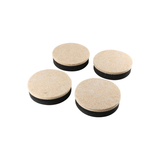 Surface Gard Heavy Duty Felt Sliders - 64mm - Felt - Self Adhesive - 4 Pack - Auzzistore