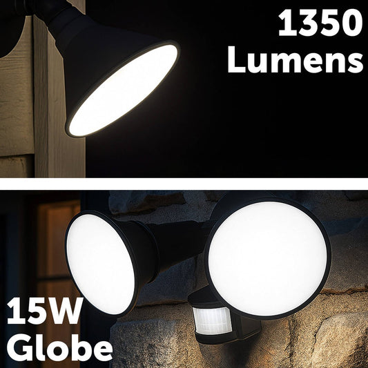 Arlec PAR38 E27 LED Globe 15W 1350lm Smart RGB CCT - 3000K to 5700K – view 2