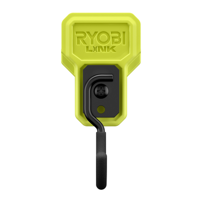 Ryobi Link Reversible J Hook - Steel - 100mm x 145mm - 6.8kg Capacity - Wall Storage Solution