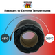Rust-Oleum LeakSeal Tape - 25mm x 3m Black Silicone - Watertight Seal