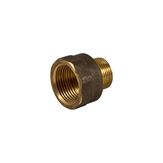 Brasshards Brass Male Female Threaded Reducing Adaptor 25 x 20mm - Lead Free - WaterMark Approved - Auzzistore