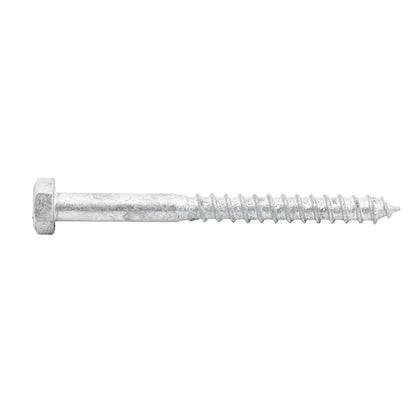 Zenith Hot Dip Galvanised Hex Head Coach Screws M8 x 90mm 25 Pack