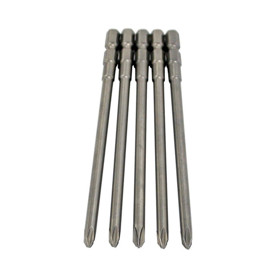 Makita Screwdriver Bit 132mm Metal 5 Pack Durable Design - Auzzistore