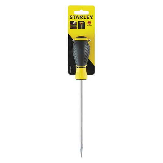Stanley 8 x 175mm Standard Tip Screwdriver - Yellow - Ergonomic Handle – view 2