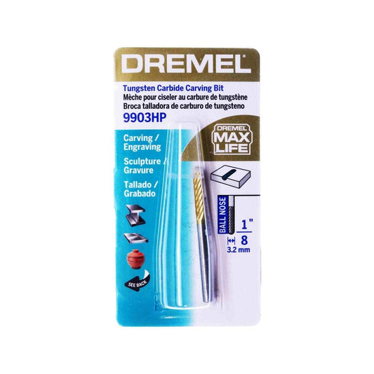 Dremel Tungsten Carbide Cutter 3.2mm - 9903 - Silver - 1 Pack - Auzzistore