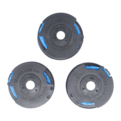 Ryobi Line Trimmer Spool and Line 3 Pack 1.65mm Plastic Efficient
