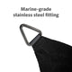 Coolaroo Shade Sail - 5.4m x 5.4m - HDPE - 95% UV Block