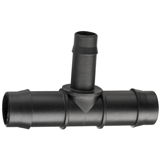 Pope Barbed Reducing Tee - 19mm x 13mm - Polypropylene - UV Stabilised - Auzzistore