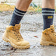 Dewalt Thermal Work Socks Pack of 2 - Insulated - Black - Durable