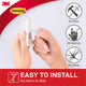 Command Medium Hooks - 1.3kg - Plastic - Damage-Free Hanging - 2 Pack