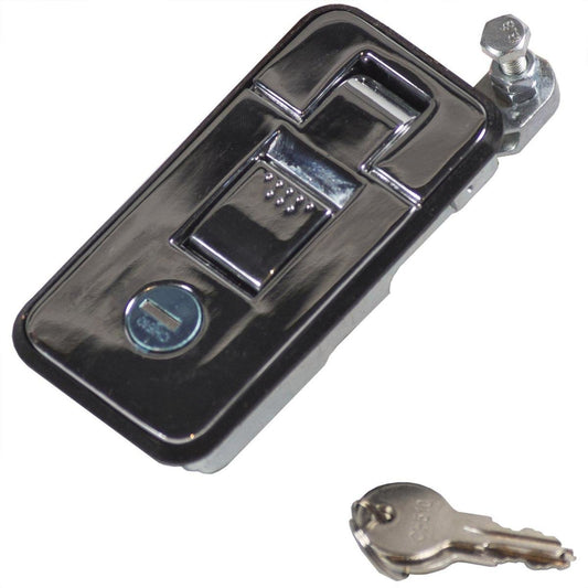 Goliath Large Chrome Plated Compression Lock 15-30mm Steel Durable - Auzzistore