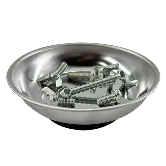 Trojan Magnetic Tray - 150mm - Silver - Durable Stainless Steel - Strong Hold – view 2 - Auzzistore