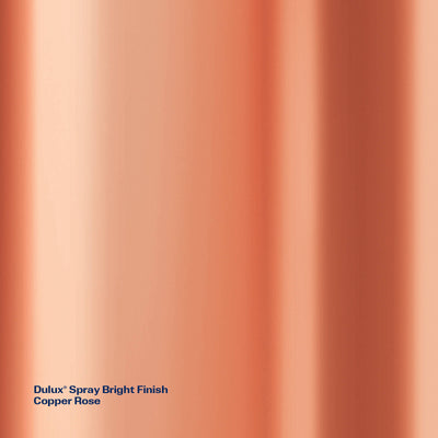 Dulux Spray Paint 300g Bright Finish Copper Rose - Fast Drying - Self-Priming