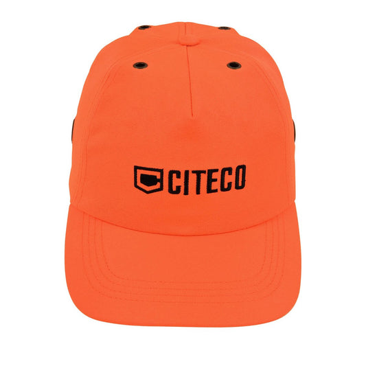 Citeco Orange Bump Cap - Personal Protective Equipment - 200mm x 120mm x 150mm - Impact Resistant - Adjustable Fit – view 2 - Auzzistore
