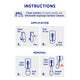 Permastik Small Kitchen Hooks - 9 Pack - Plastic - Easy To Apply