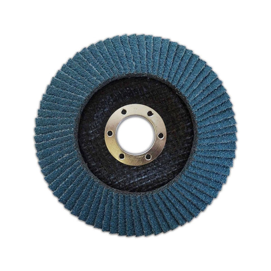 Josco 115mm 60 Grit Flap Disc - Zirconia - Fast Grinding - Blue - Auzzistore