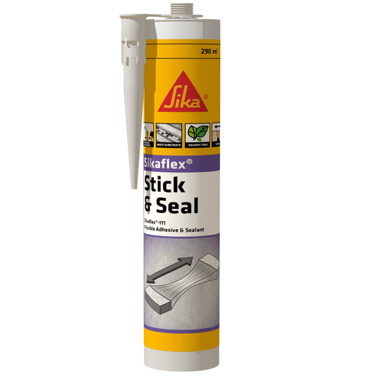Sika Sikaflex 111 Construction Adhesive 290ml - Grey - Polyurethane