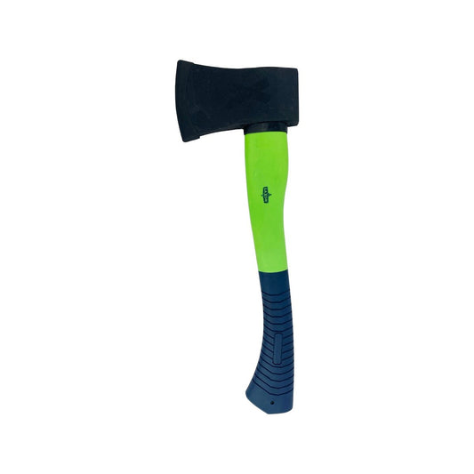 Saxon 450g Hatchet Fiberglass Handle - 130mm x 370mm - Green – view 2 - Auzzistore
