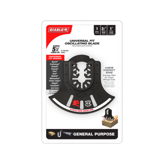 Diablo Bi Metal Multi Tool Blade - 92mm - Universal Fit - Durable Cutting - Auzzistore