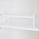Ezystorage Small Expandable Pantry Shelf - 27-46 cm - White - Space Saver