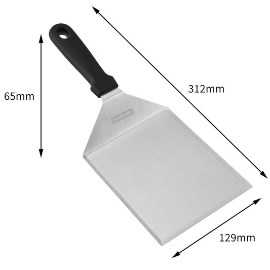 Jumbuck 7 Piece BBQ Burger Kit - Stainless Steel Tools - 336mm x 79mm x 234mm – view 2 - Auzzistore