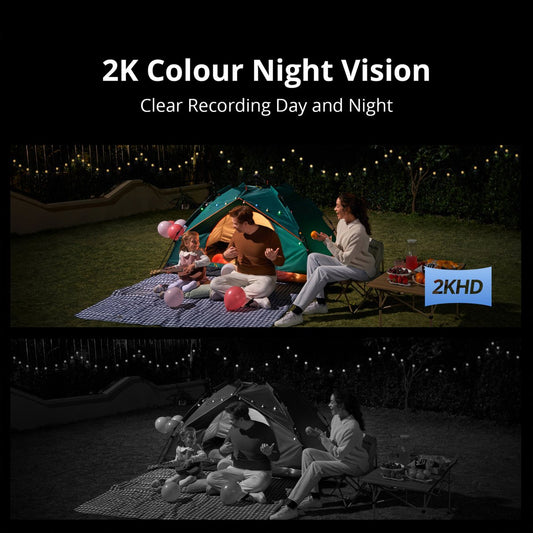 Eufy S120 Security Solar Wall Cam Light - 300 Lumens - 2K HD - Outdoor – view 2 - Auzzistore