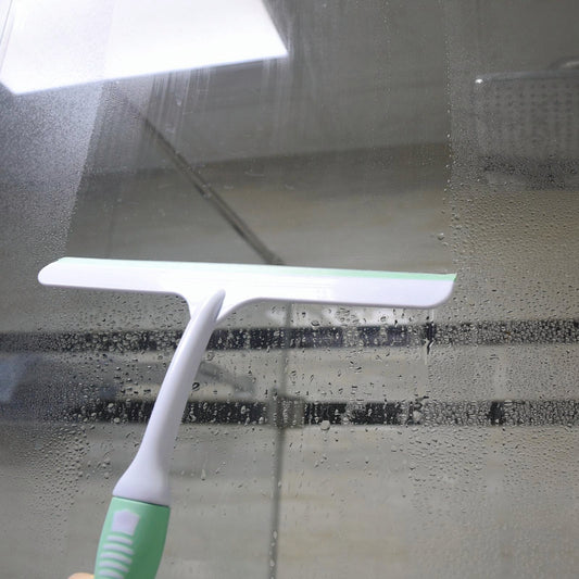 All Set Handheld Window Squeegee - 24cm Rubber Blade - Easy Grip