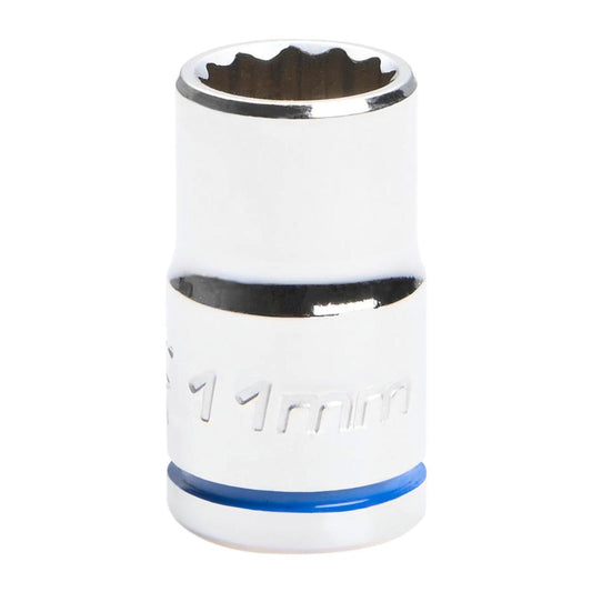 Kincrome 11mm 3/8 Drive Socket - Chrome Vanadium Steel - Rust Resistant - Auzzistore