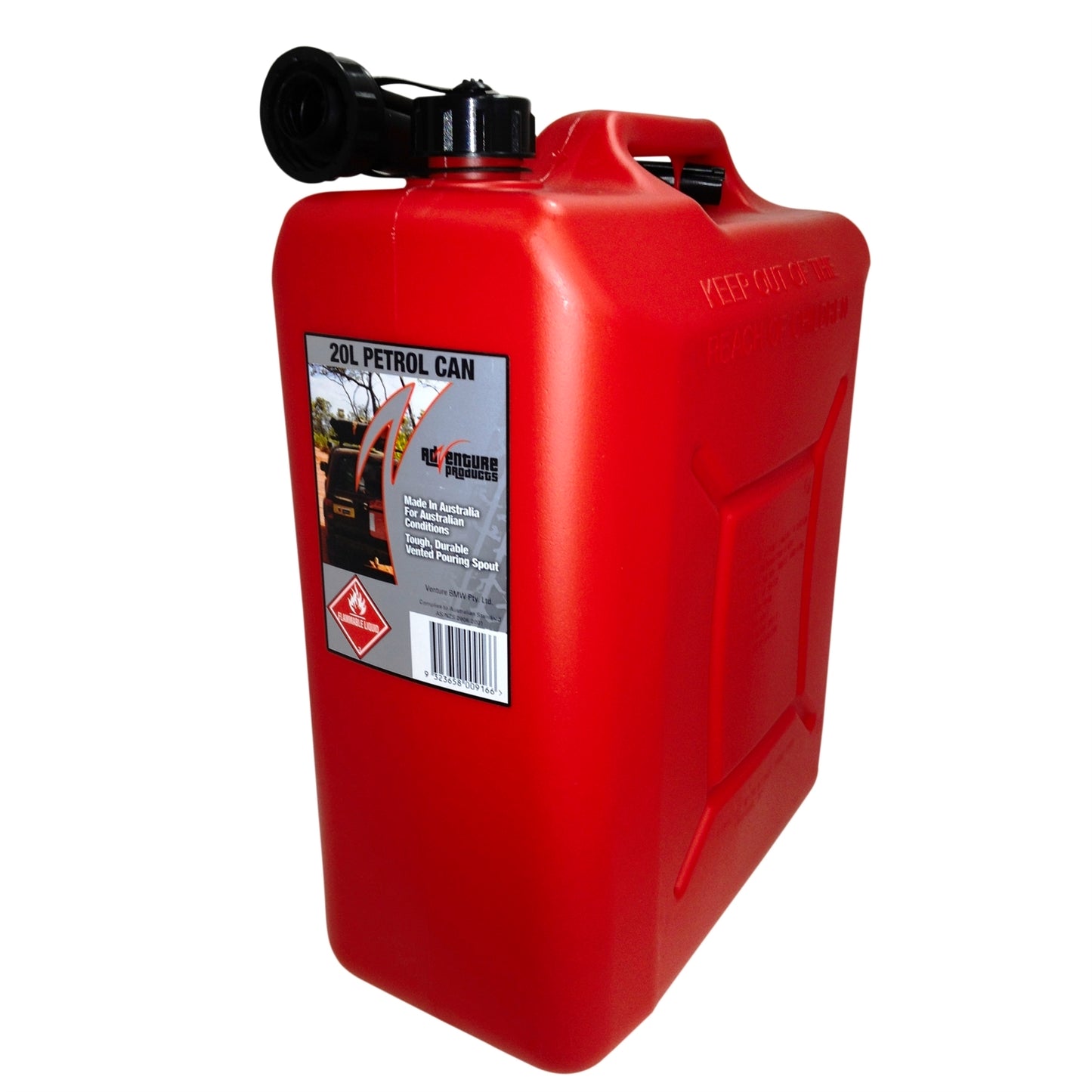 AdVenture Products Fuel Can And Pourer - 20L