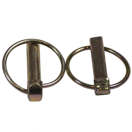 Goliath Lynch Pin Pair - 11mm Brass Coated - Steel - Corrosion Resistant - Auzzistore