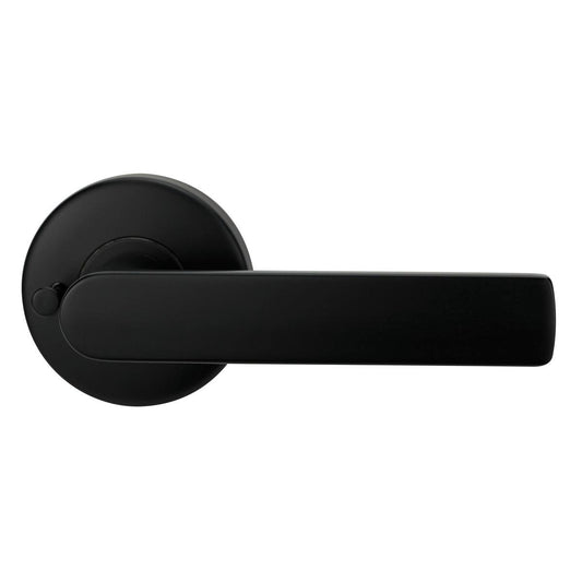 Lockwood Velocity Privacy Lever Set - 170mm - Matt Black - Easy Install - Auzzistore