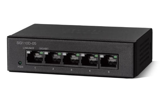 5-Port Cisco CBS110 GE Desktop Switch | Auzzi Store