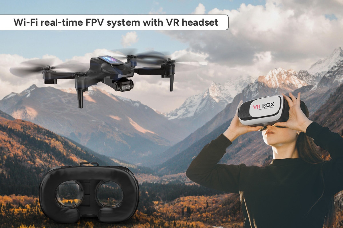 Kogan Viper-X 4 Drone with VR Headset