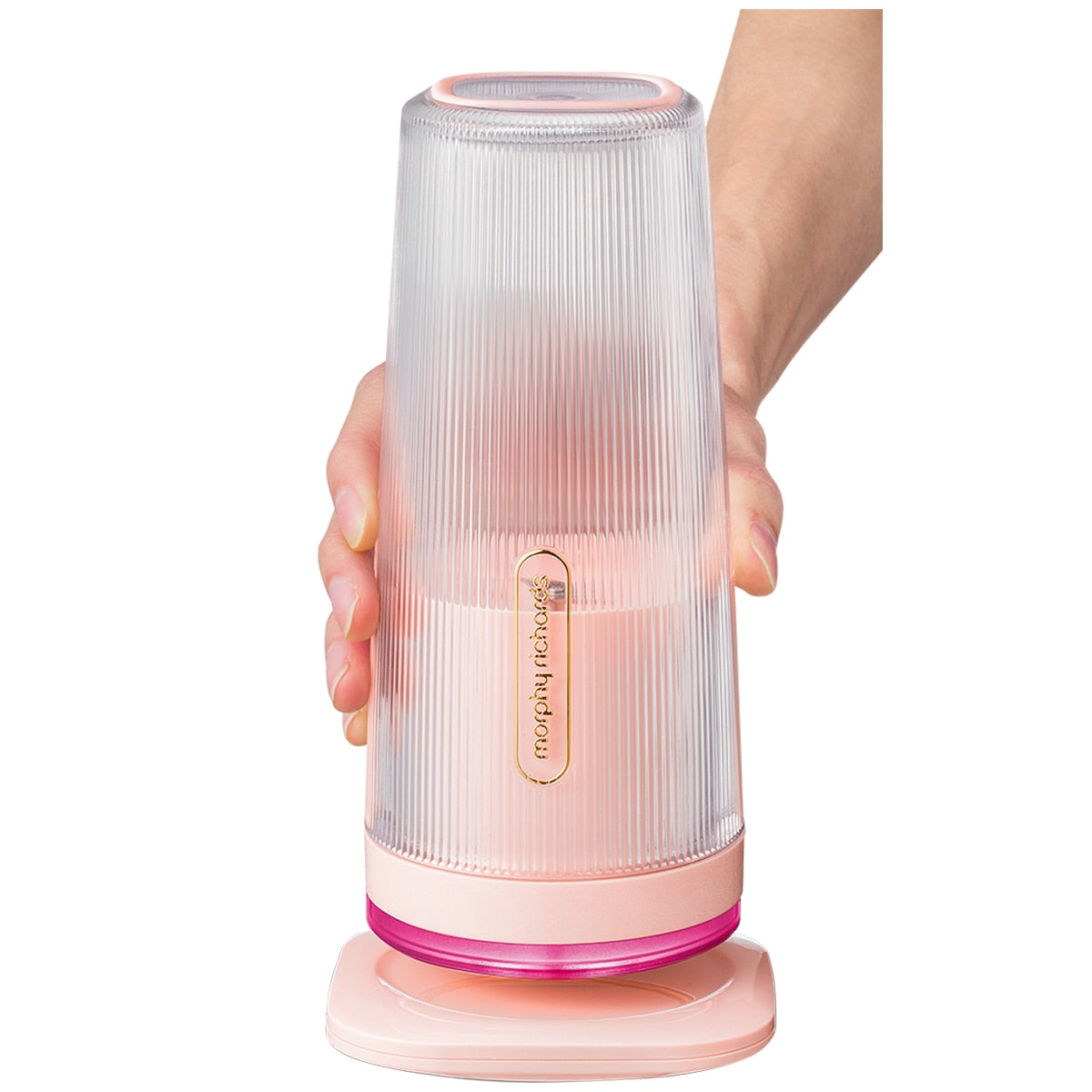 Morphy Richards Portable Blender With Wireless Charger Pink