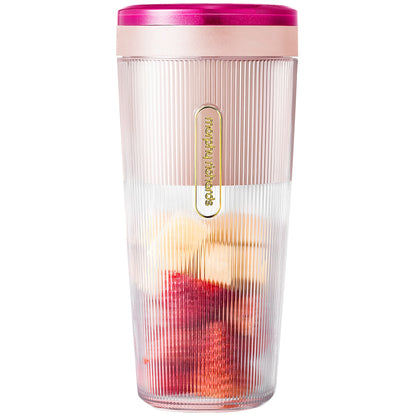 Morphy Richards Portable Blender With Wireless Charger Pink