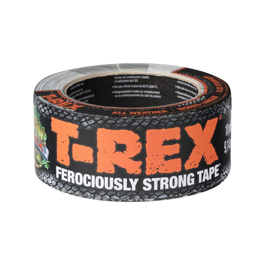 T-Rex Tape Duct Tape 48mm x 9.1m Gunmetal Grey - Heavy-Duty, UV Resistant - Auzzistore