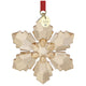 Swarovski Annual Edition 2026 Snowflake Crystal Ornament 192 Facets Golden Shadow