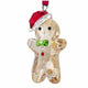 Swarovski Holiday Cheers Gingerbread Man Crystal Ornament 195 Facets Gold Tone — image 2