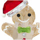 Swarovski Holiday Cheers Gingerbread Man Crystal Ornament 195 Facets Gold Tone — image 4