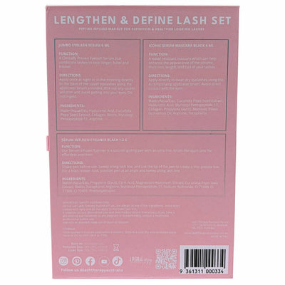 Lash Therapy Lengthen and Define Lash Serum Set 3 Step Eyelash Kit