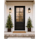 CGH Pre-Lit Pine Trees 2 Piece Set 1.2m and 0.9m with Warm White LED Twinkle Lights and Timer — image 8