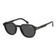 Carrera 376/S/PAT 7ZJ Men's Polarised Sunglasses, Black and Green Acetate Rectangular Frame 50mm
