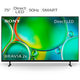 Sony BRAVIA 2 II 75 Inch 4K HDR Google TV with 4K Processor X1, Direct LED K75S20M2