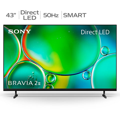 Sony 43 Inch BRAVIA 2 II 4K AI Google TV K43S20M2 with 4K Processor X1