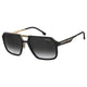 Carrera Victory C 27S/PAT 807 Men's Polarised Sunglasses, Black Frame, Grey Gradient Lens, 59mm