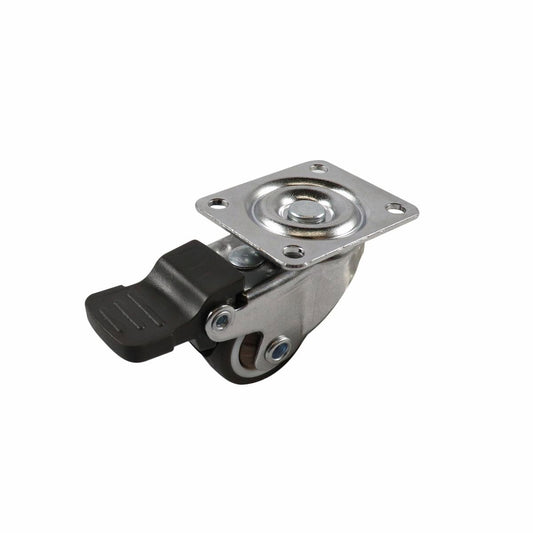 Move It Swivel Castor - 25mm - Rubber - With Brake - Auzzistore