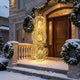 Stacked LED Christmas Ornament 3 Piece Set 1570mm Gold with 720 Warm White Lights — image 3