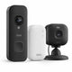 Blink 2K+ Video Doorbell and Mini 2K+ Camera Set with Outdoor Adaptor, Black, B0H2XCV2FJ