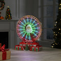 Mr Christmas RGB Santa Ferris Wheel Animated Musical Decoration with 128 Colour LEDs and Remote